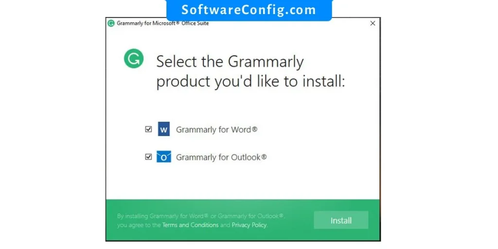 select Grammarly products